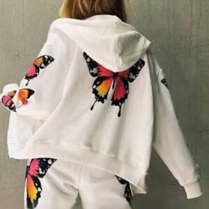 TIGER MIST I AM GIA BUTTERFLY HOODIE, XS NWT